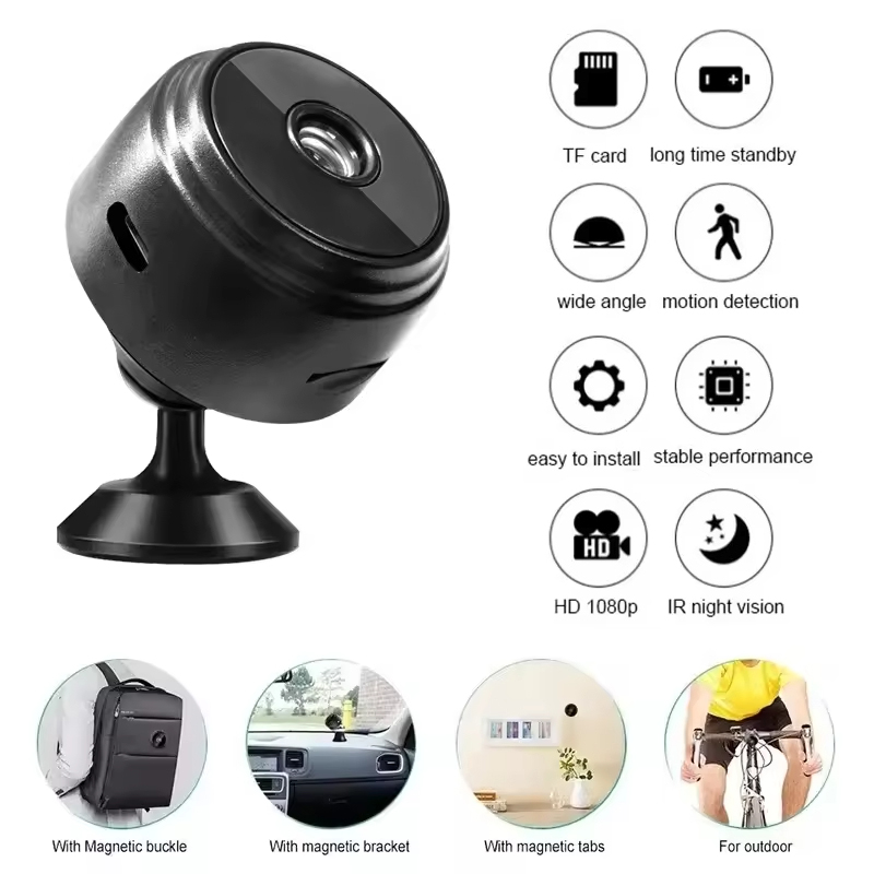 Home Security Premium - A9 Mini WiFi HD 1080P Güvenlik