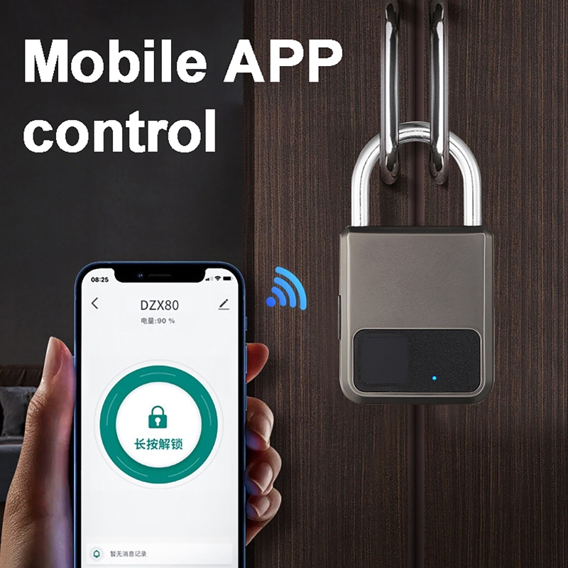 Home Security App - Tuya Akıllı Asma Kilit 20 Numara