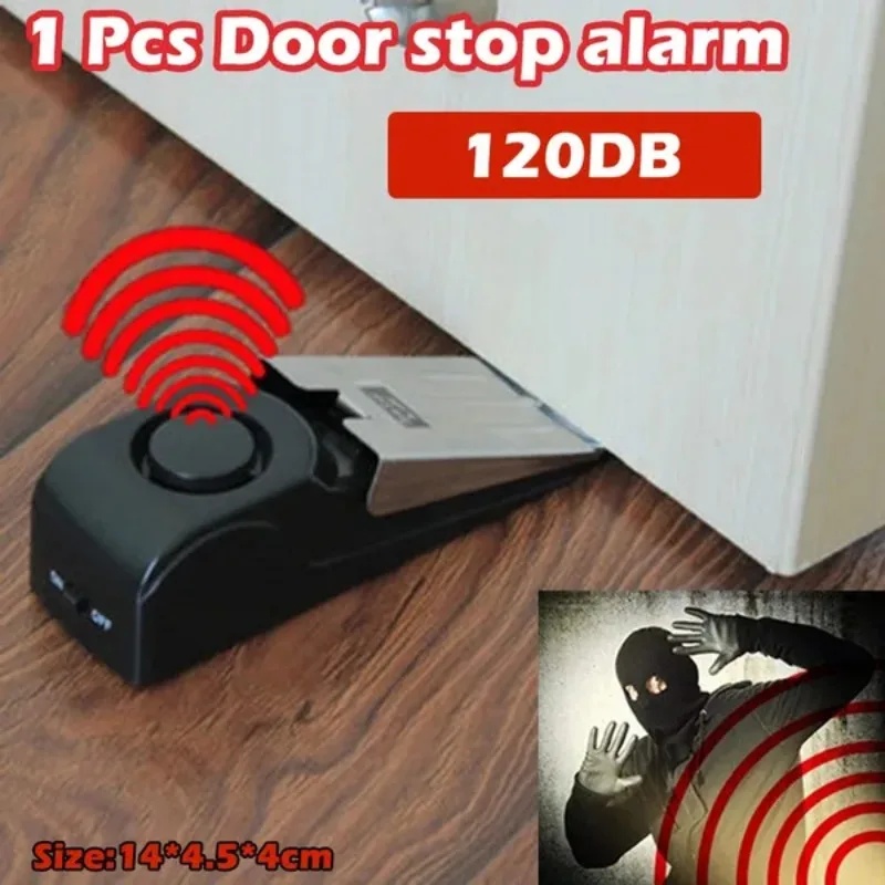Door Wedge Alarm - Yeni 120dB Kapı Durdurucu Alarm Sistemi