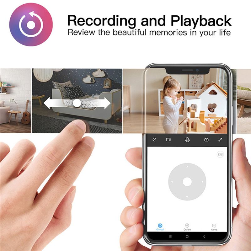 Home Security And Cctv - Temel İç Mekan Wifi Tuya Kamerası,
