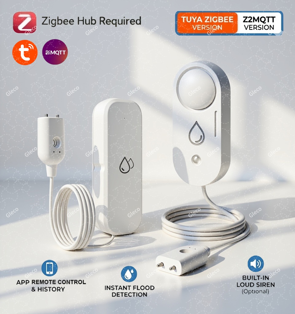Home Security App - Zigbee Su Kaçağı Sensörü Su Baskını