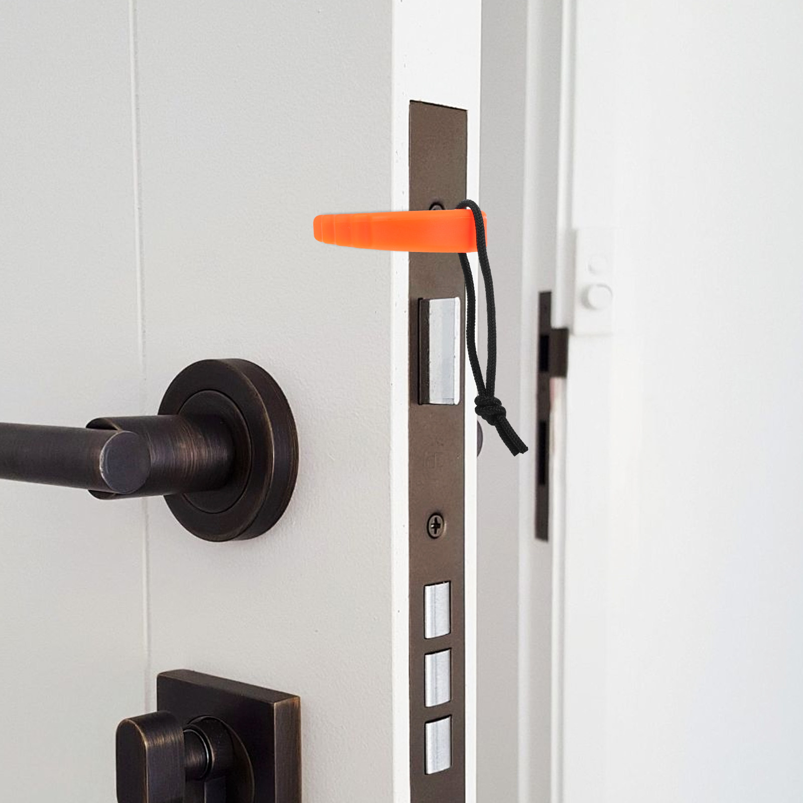 Door Wedge Alarm - Taşınabilir Güvenlik Kapı Durdurucu C-Şeklindeki Kama