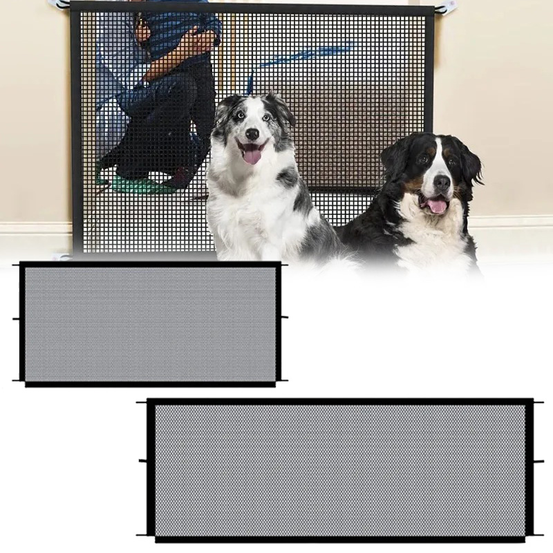 Home Security Fence - 4 Kanca ile Donatılmış Pet Köpek