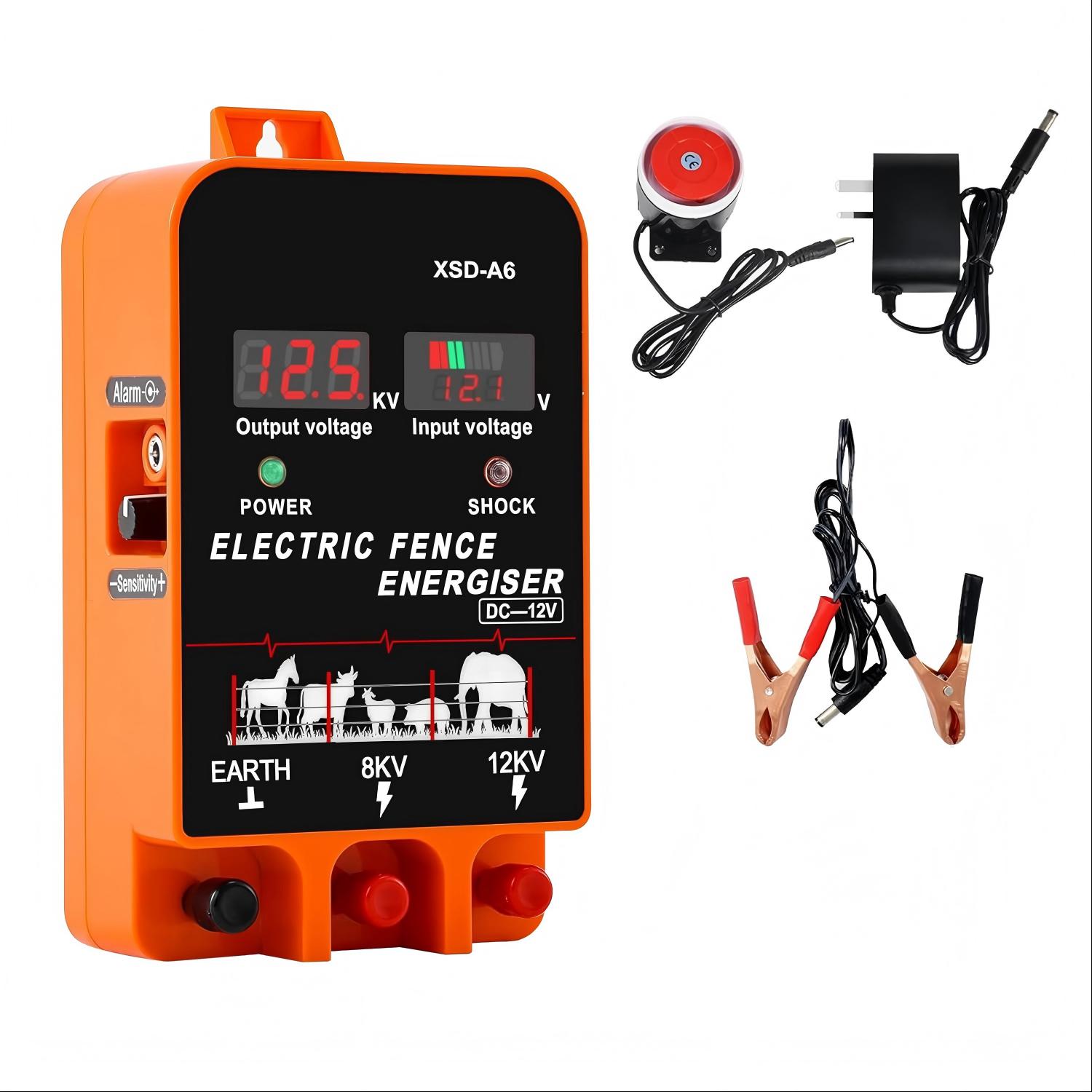Home Security Electric Fence - 20KM Elektrikli Çit Enerji Vericisi 5.5