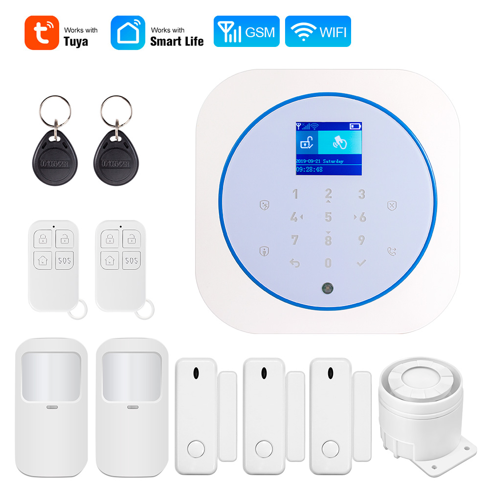 Home Security System Installation - KERUI G12 Ev Güvenlik Alarm Sistemi