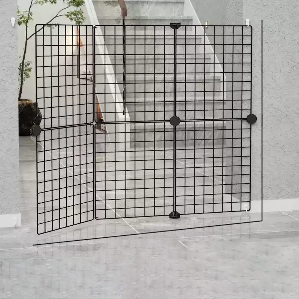 Home Security Fence - Evcil Hayvan İzolasyon Kapısı, Yavru Kedi