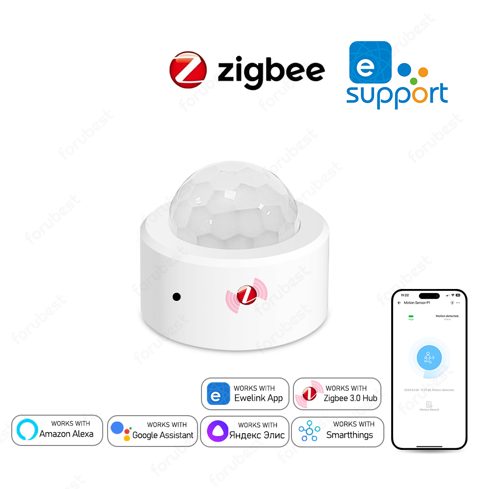 Home Security App - Zigbee 3.0 İnsan Hareket Sensörü PIR