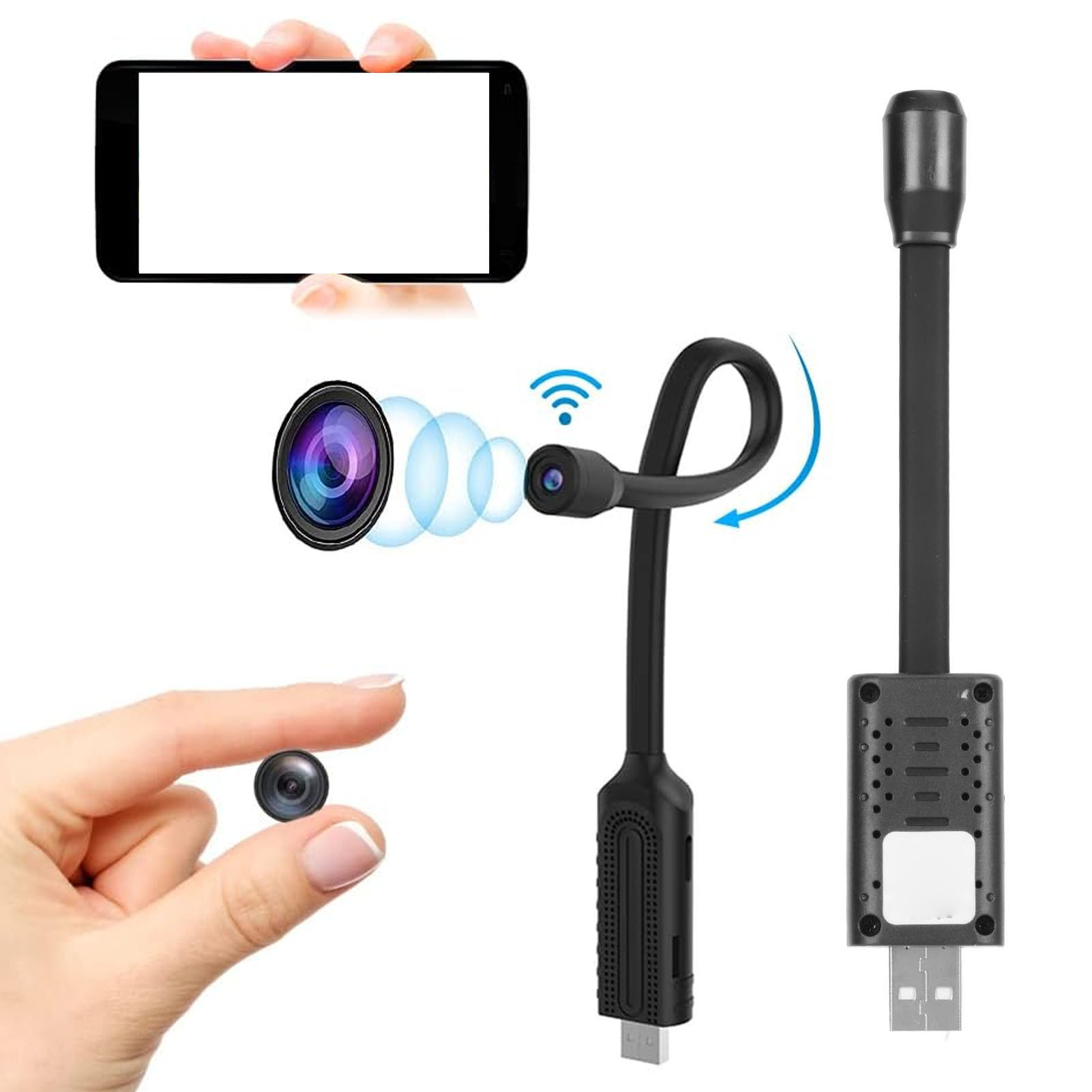 USB Mini WiFi kablosuz kamera  - Home Security Premium incelemesi ve fiyatı