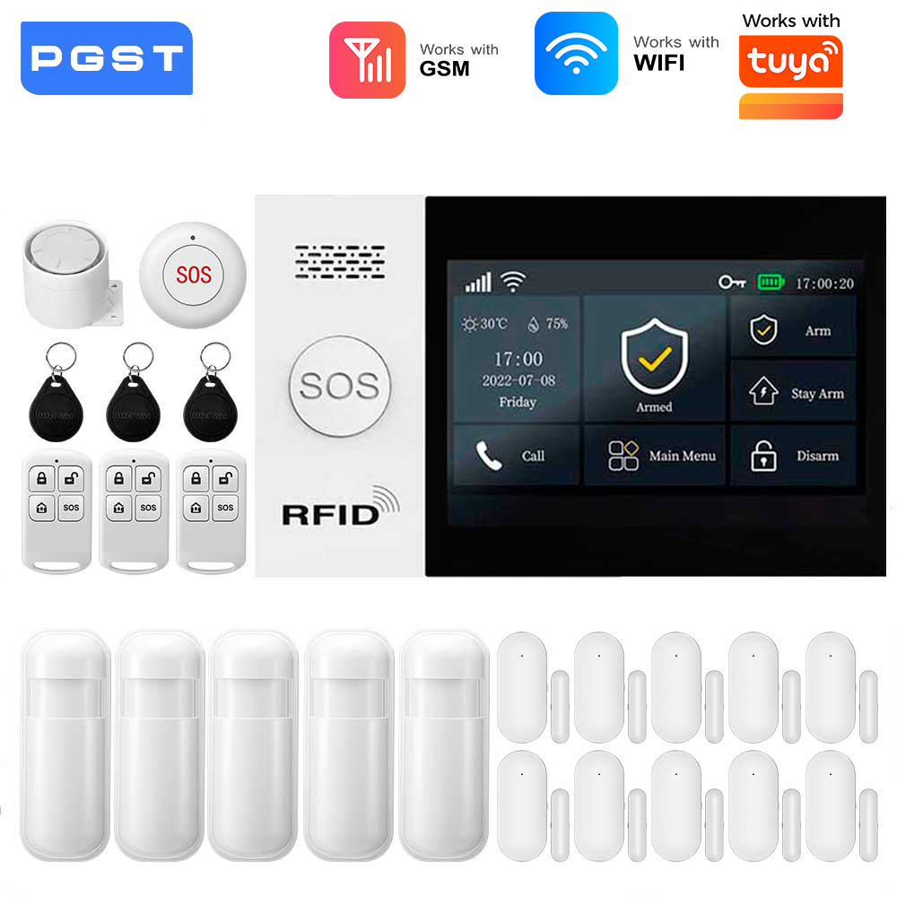 2.4G WIFI Akıllı GSM Alarm Sis - Home Security System Installation incelemesi ve fiyatı