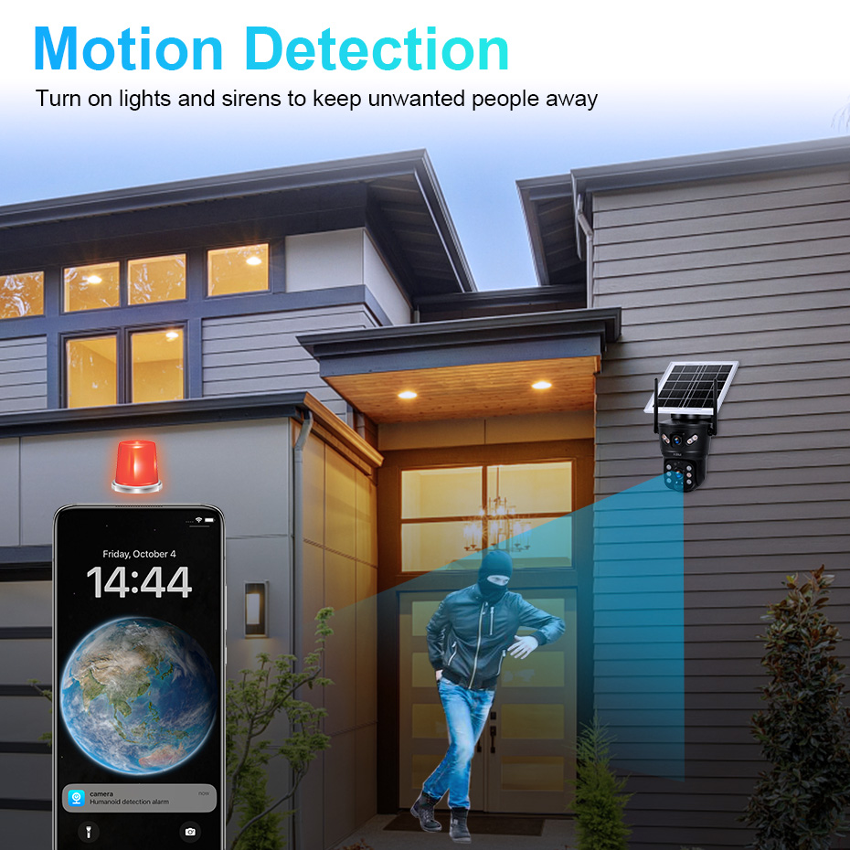 KERUI 6MP 4G SIM WiFi Güneş En - Home Security And Cctv incelemesi ve fiyatı
