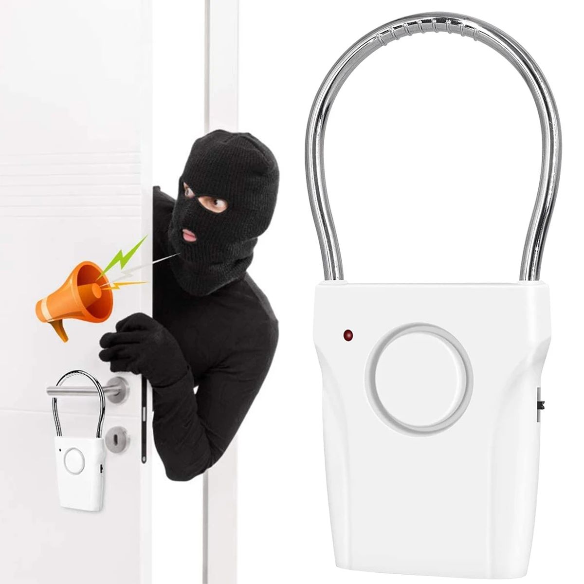 Kapı Kolu Alarmı 110dB Ayarlan - Door Wedge Alarm incelemesi ve fiyatı
