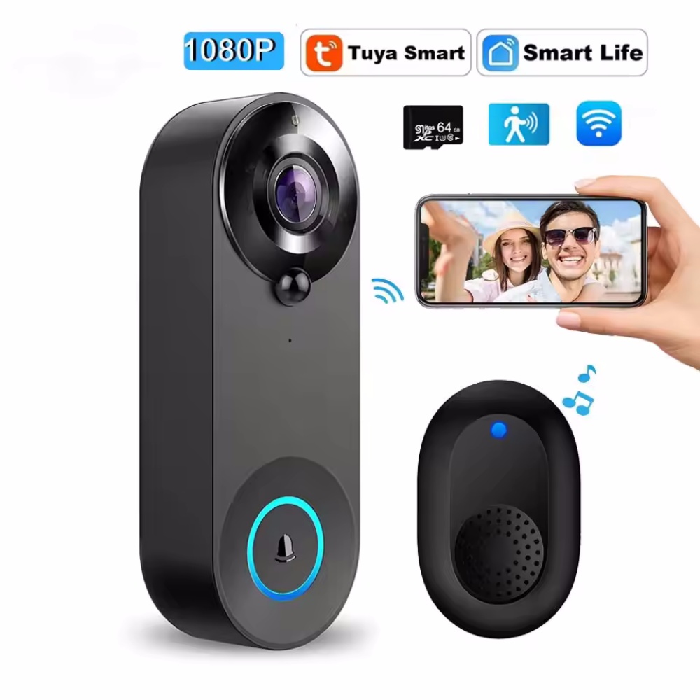 Tuya 1080P kablosuz WIFI kapı  - Home Security Premium incelemesi ve fiyatı