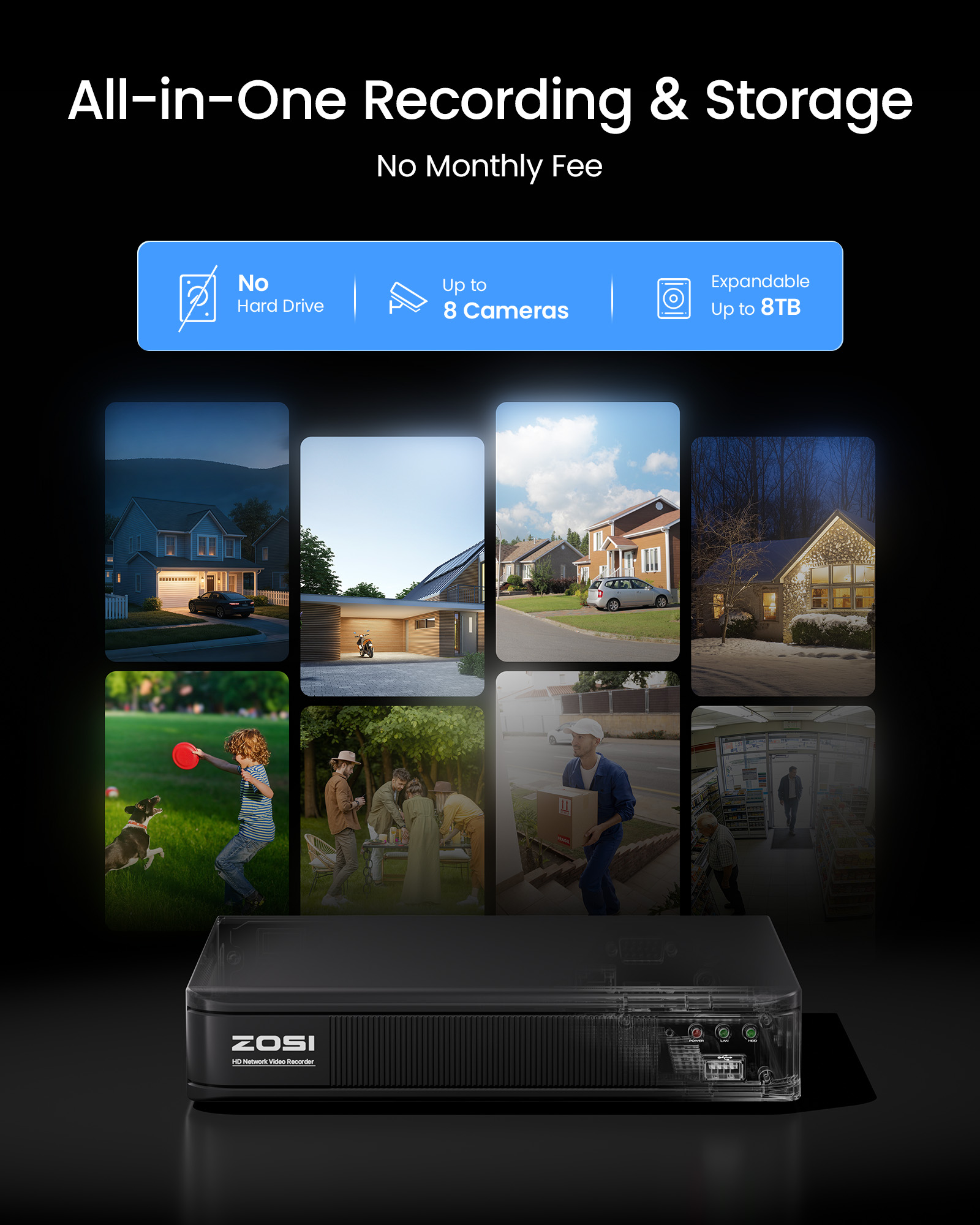 ZOSI 3K Lite Kablolu CCTV Güve - Home Security And Cctv incelemesi ve fiyatı