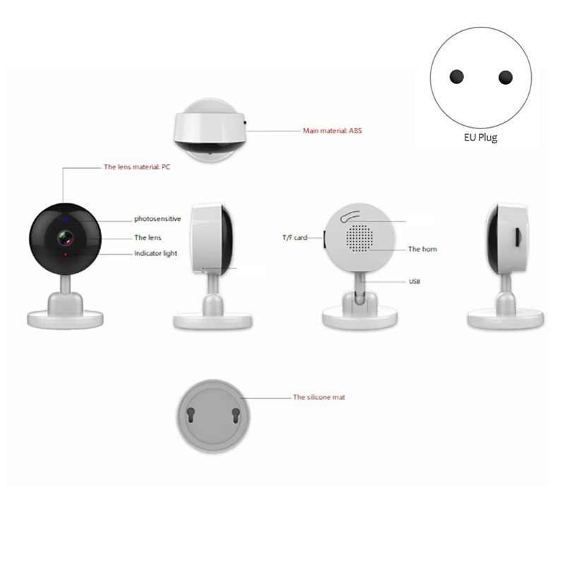 Temel İç Mekan Wifi Tuya Kamer - Home Security And Cctv incelemesi ve fiyatı