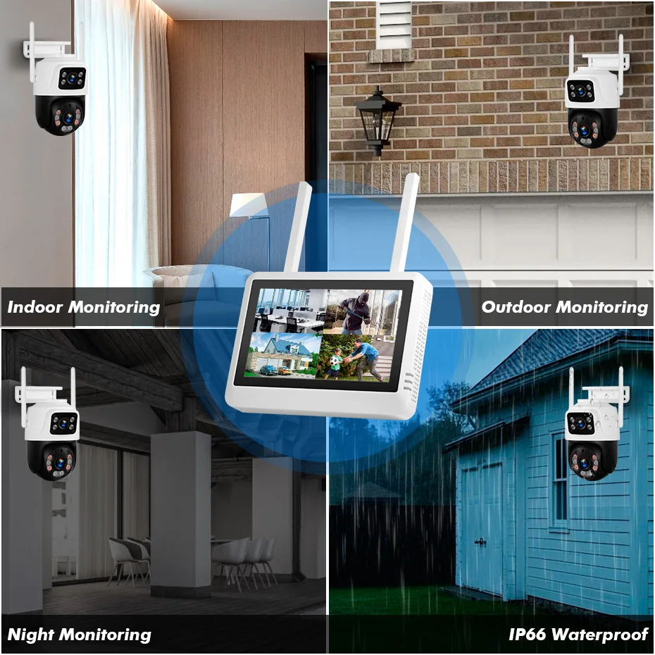 FUERS 8CH Kablosuz NVR Güvenli - Home Security And Cctv incelemesi ve fiyatı