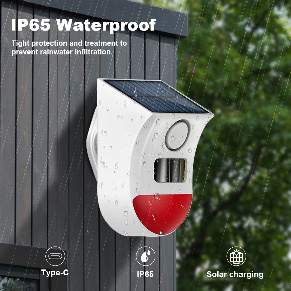 Tuya Zigbee Solar Siren Alarmı - Home Security System Installation incelemesi ve fiyatı