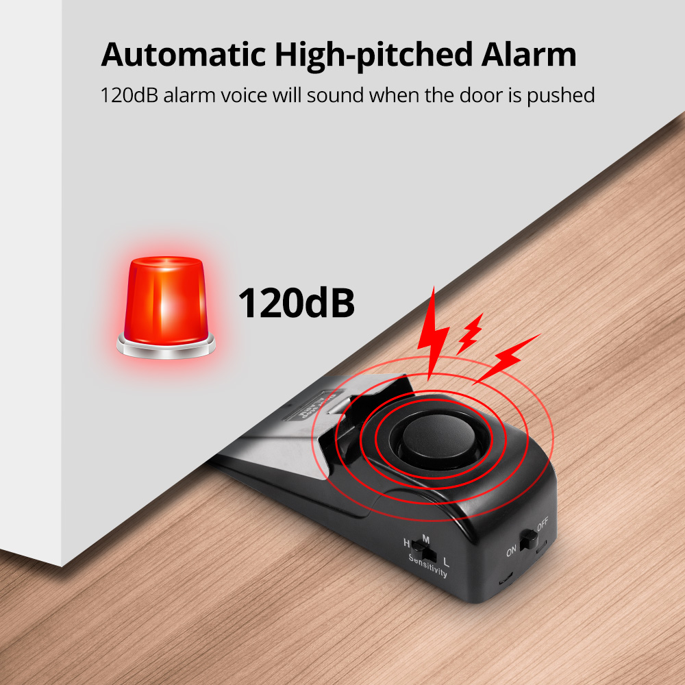 2 adet Kapı Durdurma Alarmı Ev - Door Wedge Alarm incelemesi ve fiyatı