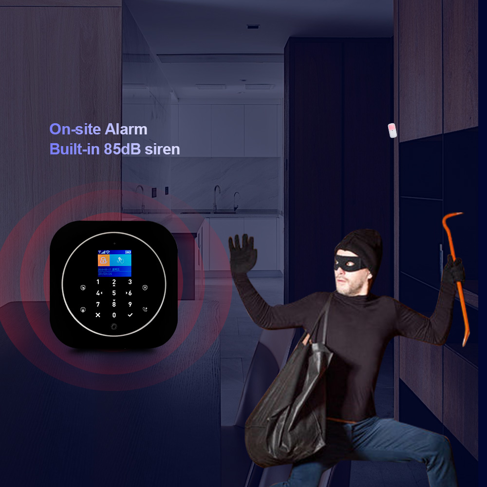 KERUI G12 Kablosuz Tuya Ev Ala - Home Security System Installation incelemesi ve fiyatı