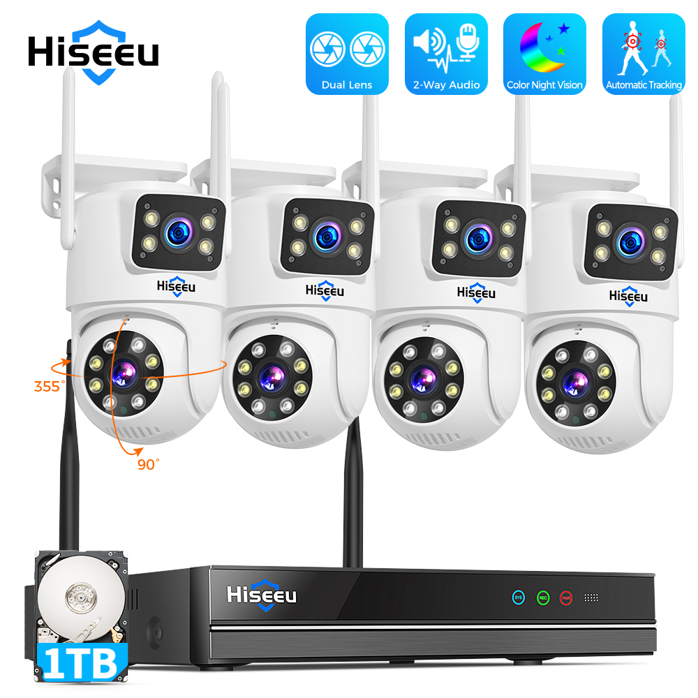 Hiseeu 6MP WiFi Çift Lensli Ka - Home Security Premium incelemesi ve fiyatı