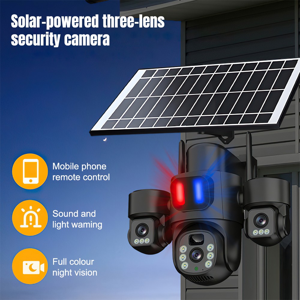 Güneş Enerjili WiFi PTZ Kamera - Home Security And Cctv incelemesi ve fiyatı