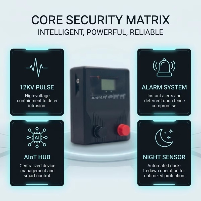LX-PX350 Elektrikli Güvenlik Ç - Home Security Electric Fence incelemesi ve fiyatı