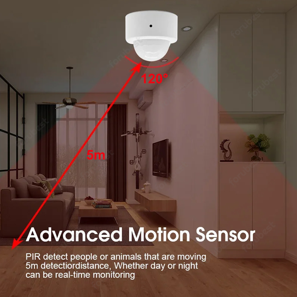 Zigbee 3.0 İnsan Hareket Sensö - Home Security App incelemesi ve fiyatı