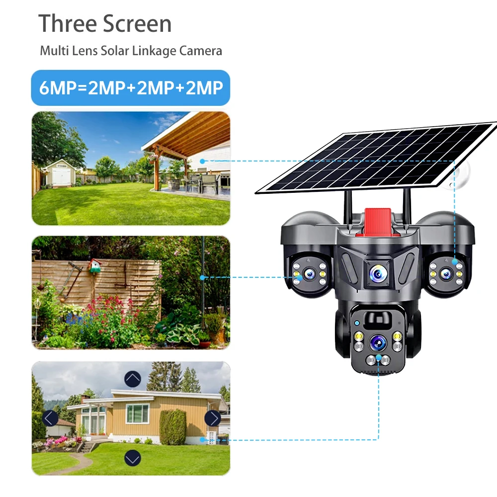 KERUI Dış Mekan PTZ 6MP 4G SIM - Home Security And Cctv incelemesi ve fiyatı