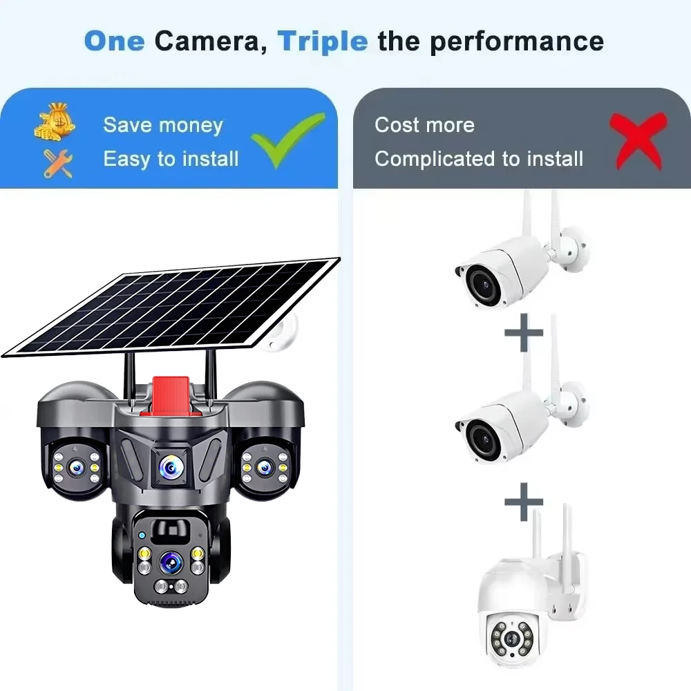 KERUI Dış Mekan PTZ 6MP 4G SIM - Home Security And Cctv incelemesi ve fiyatı